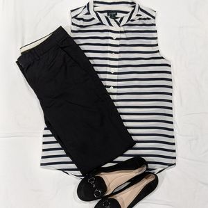 $5 Sale! Theory Cropped Cotton Stretch Dress Pants